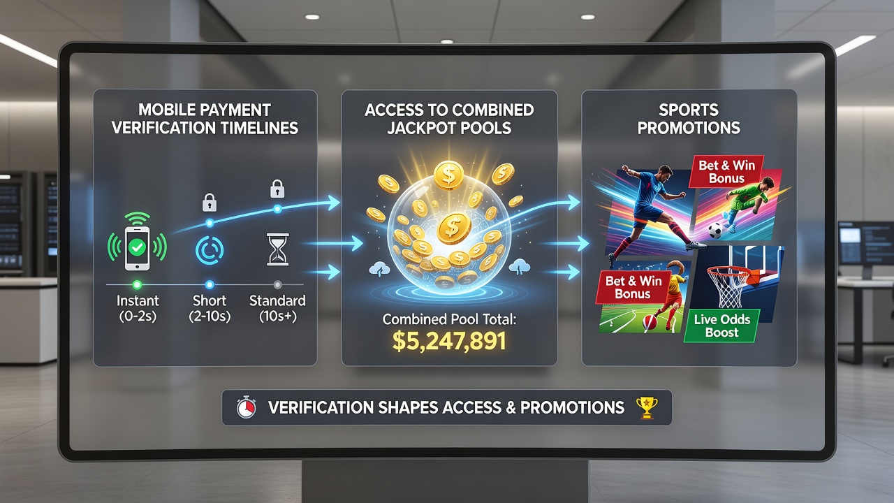 Sportwetten und Jackpot-Zugang durch mobile Verifizierung in Apps